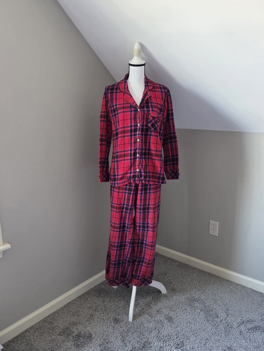 Victoria's Secret Vintage Plaid Pajama Set